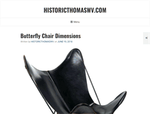 Tablet Screenshot of historicthomaswv.com